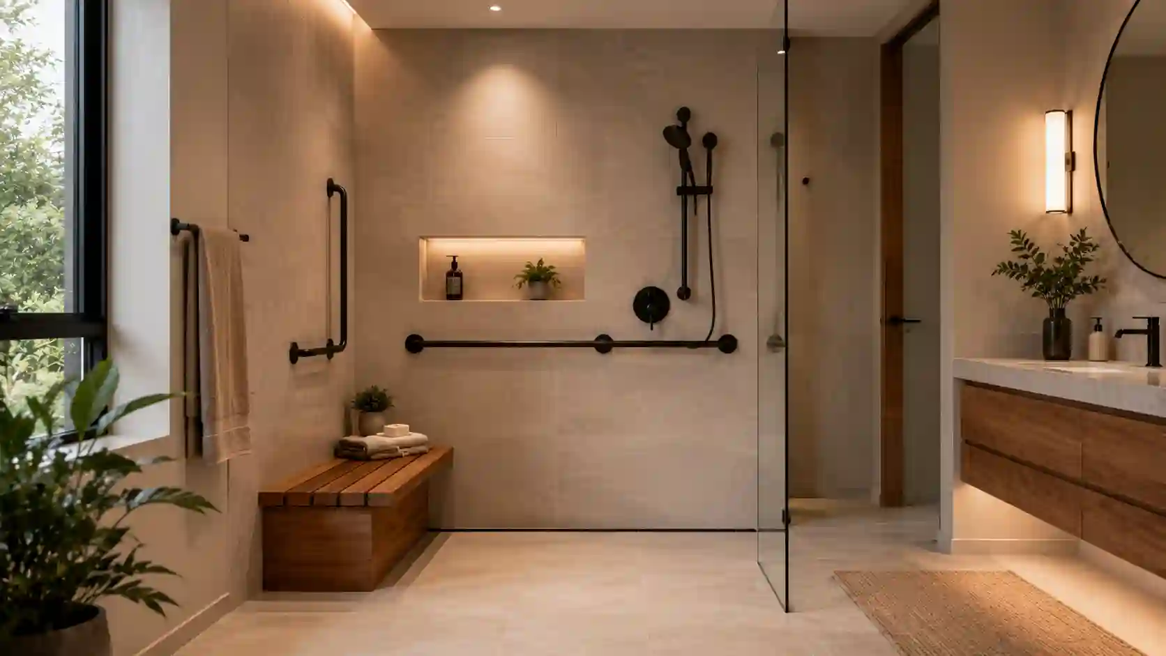 accessible shower designs