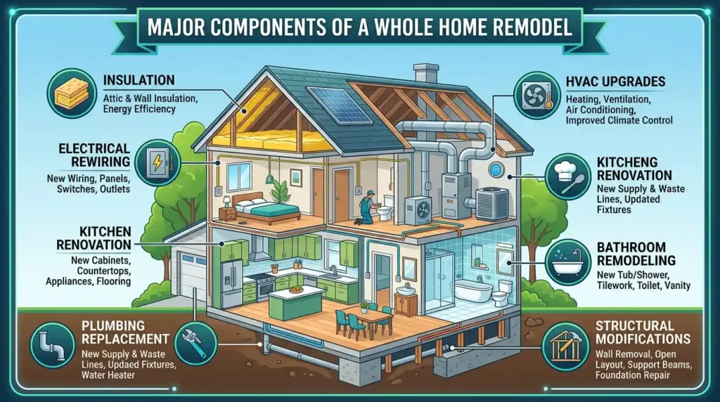 Whole Home Renovations