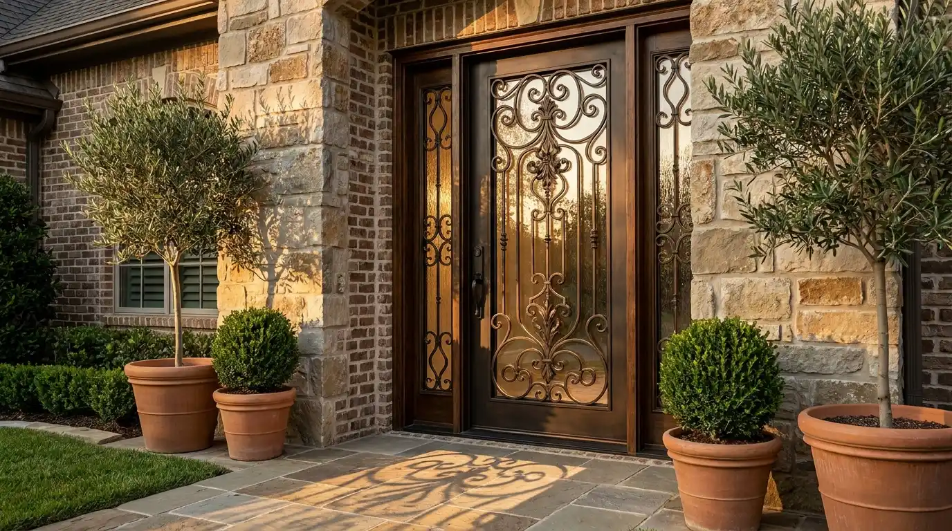 Wrought Iron Doors